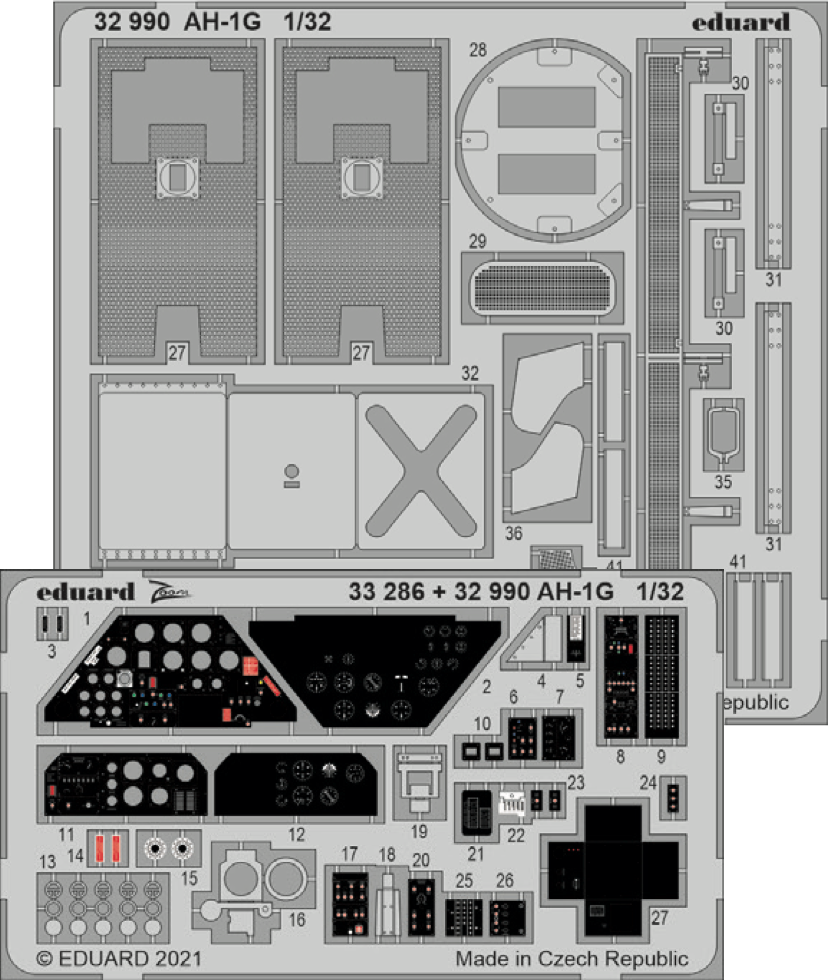 Eduard ED32990 1:32 Bell AH-1G Cobra