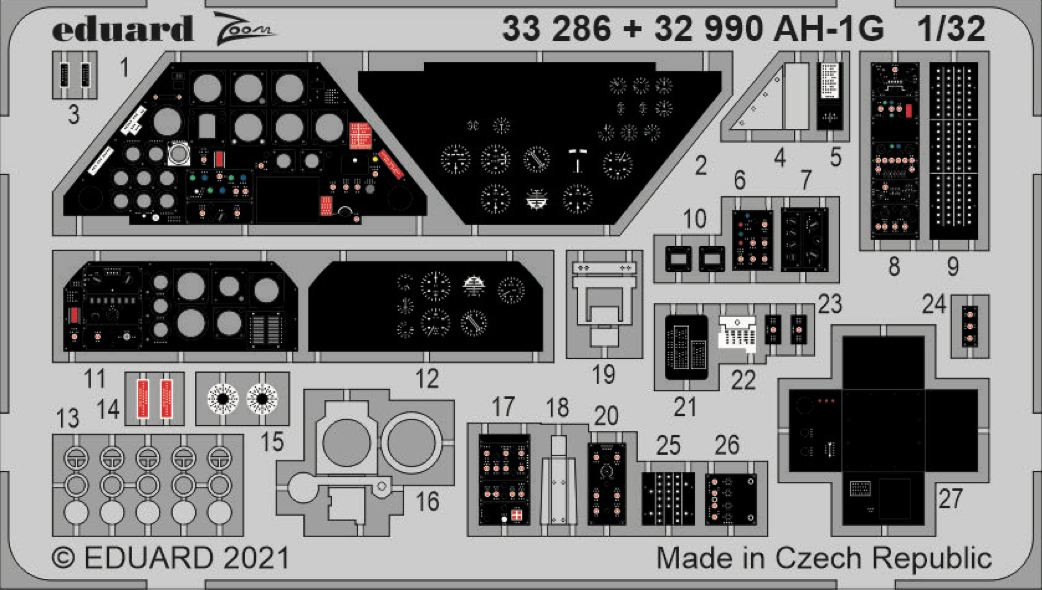 Eduard ED33286 1:32 Bell AH-1G Cobra