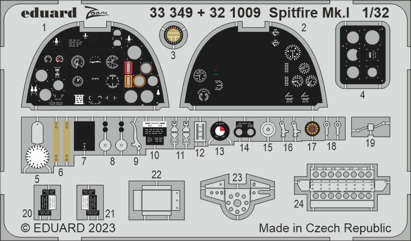 Eduard ED33349 1:32 Supermarine Spitfire Mk.I