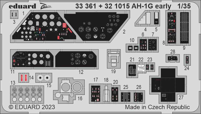 Eduard ED33361 1:35 Bell AH-1G early