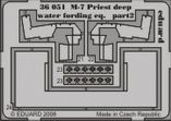Eduard ED36051 1:35 M7 Priest 105mm HMC Deep Water Fording Gear