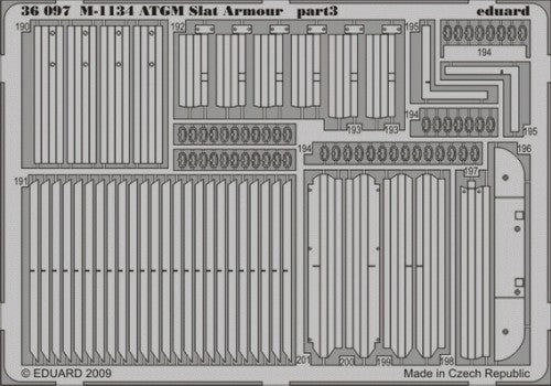 Eduard ED36097 1:35 APC M1134 ATGM Slat Armour