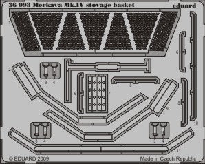 Eduard ED36098 1:35 Merkava Mk.IV stowage basket