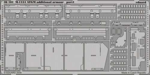Eduard ED36101 1:35 APC M1134 ATGM additional armour