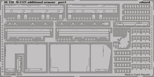 Eduard ED36128 1:35 M1127 additional armour