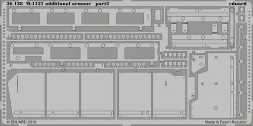 Eduard ED36128 1:35 M1127 additional armour
