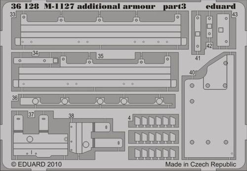 Eduard ED36128 1:35 M1127 additional armour