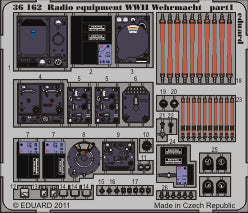 Eduard ED36162 1:35 Radio equipment WWII Wehrmacht