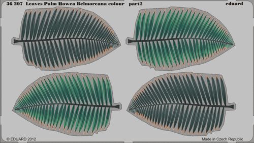 Eduard ED36207 1:35 Leaves Palm Howea Belmoreana colour