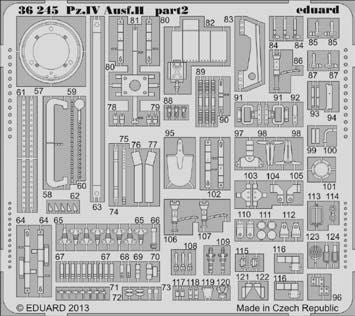 Eduard ED36245 1:35 Pz.Kpfw.IV Ausf.H