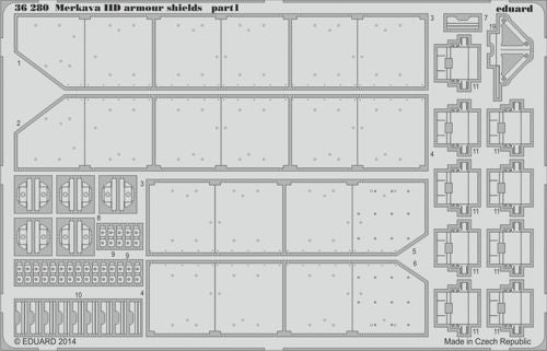 Eduard ED36280 1:35 Merkava Mk.IID armour shields