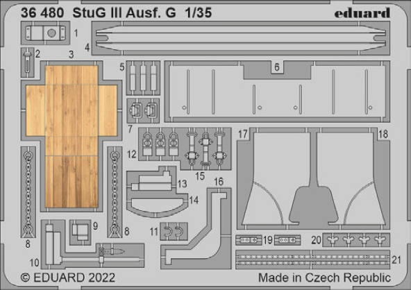 Eduard ED36480 1:35 Sturmgeschutz/StuG.III Ausf.G
