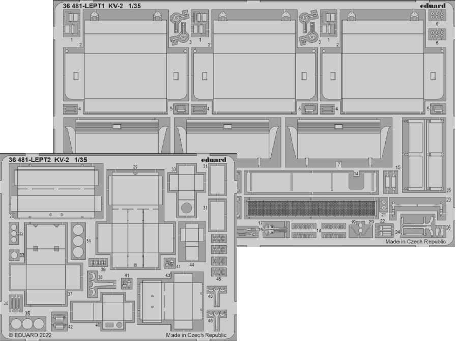 Eduard ED36481 1:35 Soviet KV-2