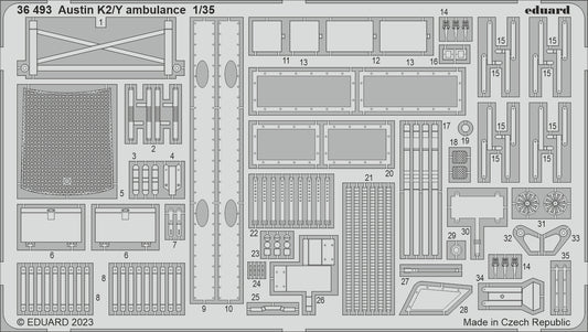 Eduard ED36493 1:35 Austin K2/Y ambulance