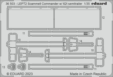 Eduard ED36503 1:35 Scammell Commander with 62t semitrailer