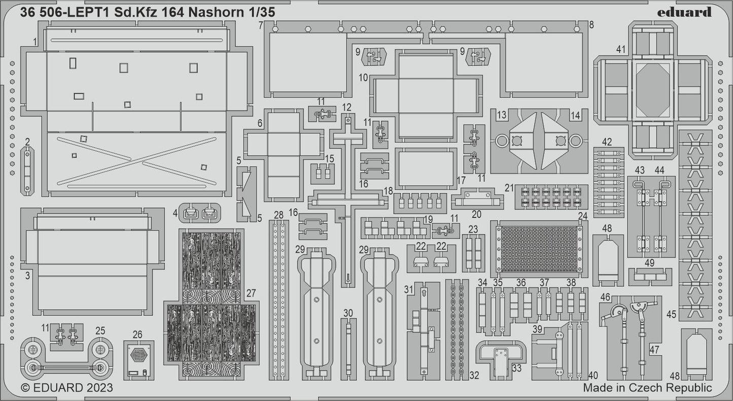 Eduard ED36506 1:35 Sd.Kfz.164 Nashorn