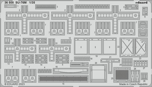 Eduard ED36508 1:35 Soviet Su-76M SPG