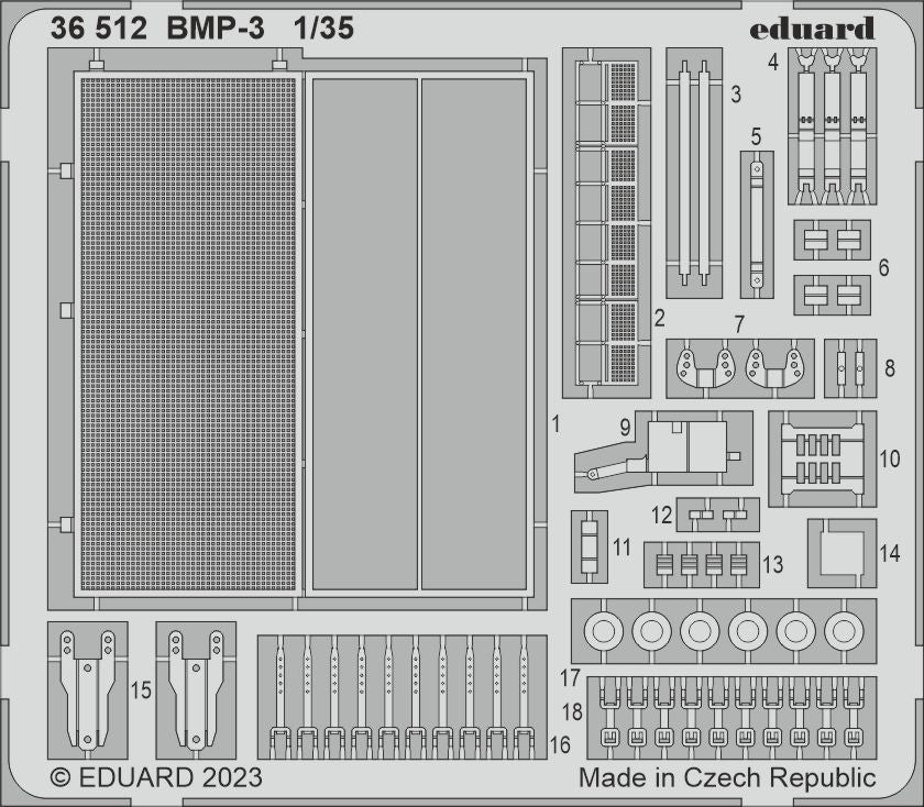 Eduard ED36512 1:35 Russian BMP-3