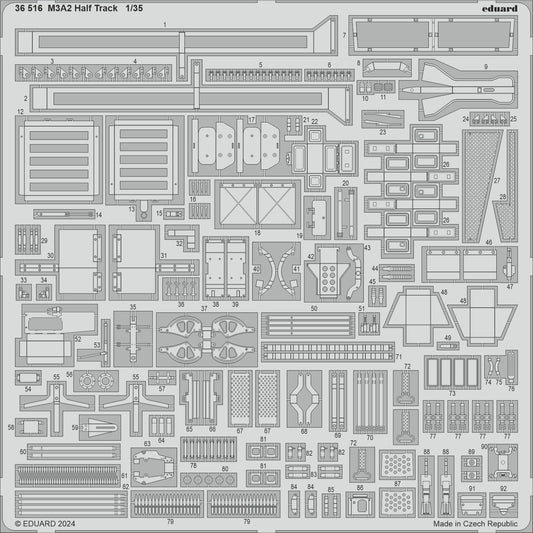 Eduard ED36516 1:35 M3A2 U.S