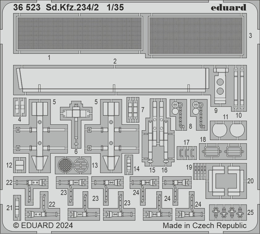 Eduard ED36523 Sd.Kfz.234/2 Puma 1:35