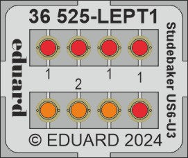 Eduard ED36525 Studebaker US6-U3 1:35