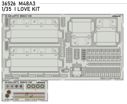 Eduard ED36526 M48A3 1:35