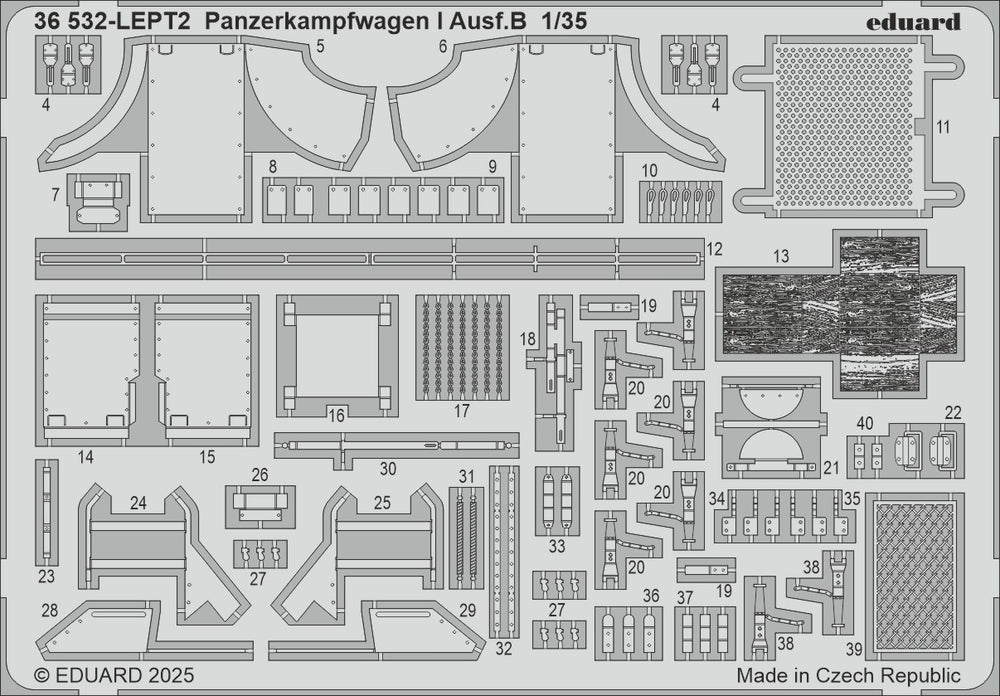 Eduard ED36532 Pz.Kpfw.I Ausf.B 1:35