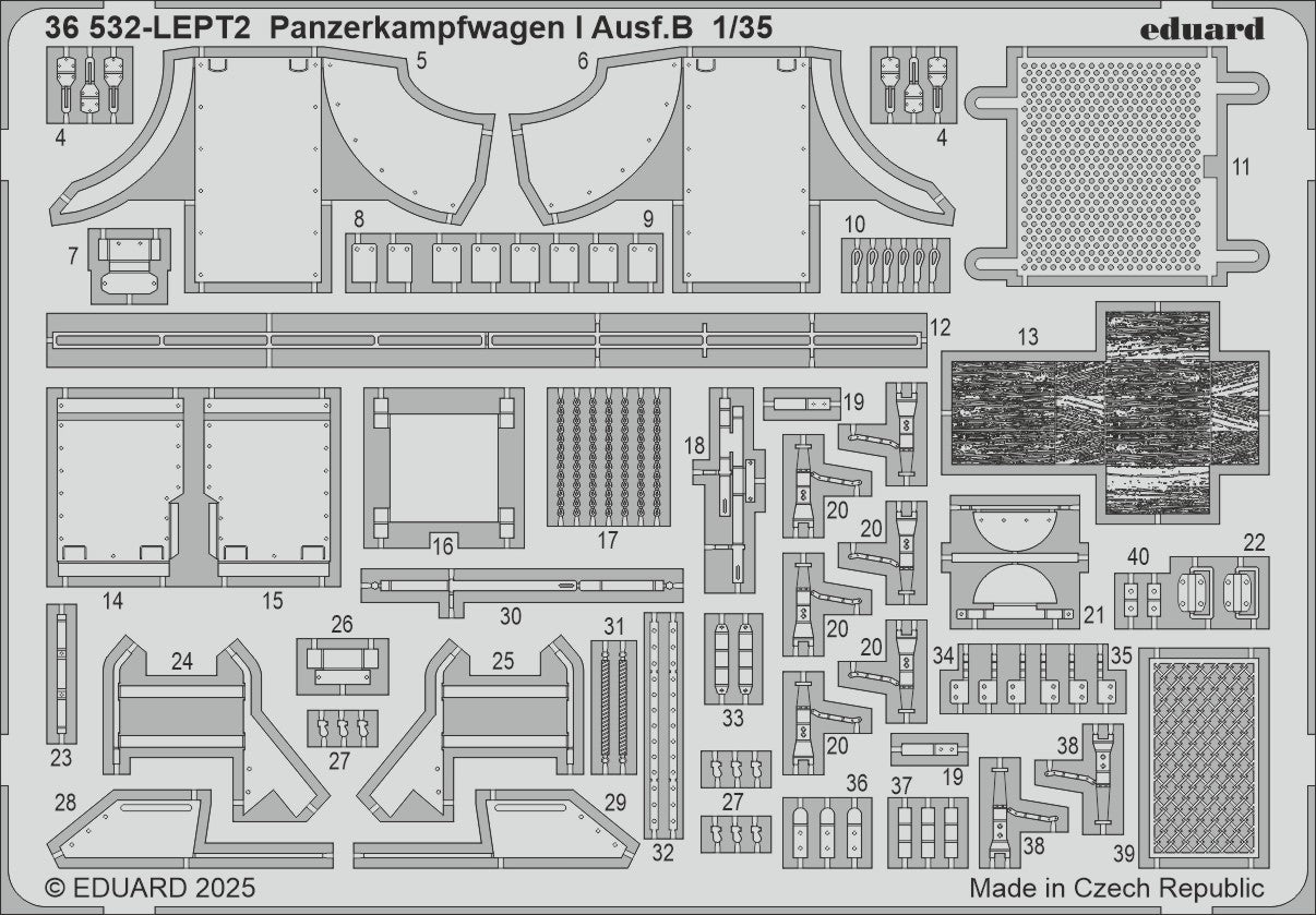 Eduard ED36532 Pz.Kpfw.I Ausf.B 1:35