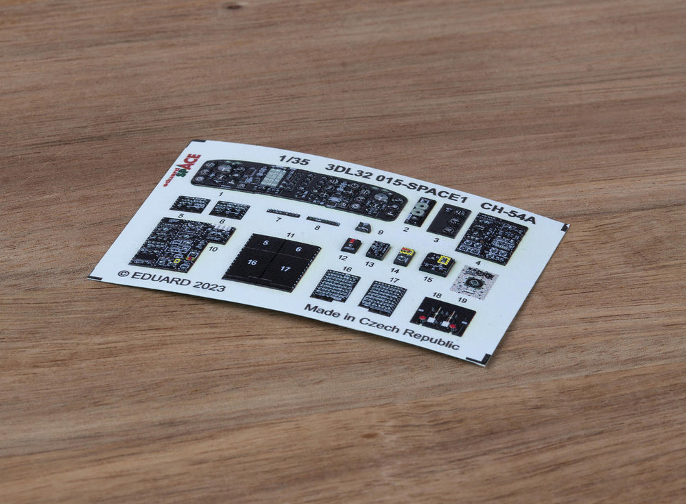Eduard ED3DL32015 1:35 Sikorsky CH-54A "Tarhe" SPACE