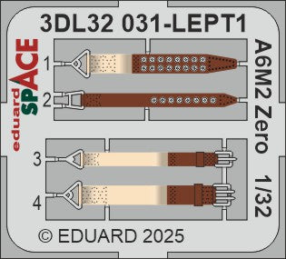 Eduard ED3DL32031 1:32 Mitsubishi A6M2 Zero SPACE set