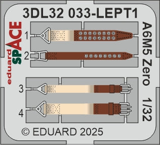 Eduard ED3DL32033 1:32 Mitsubishi A6M5 Zero SPACE set
