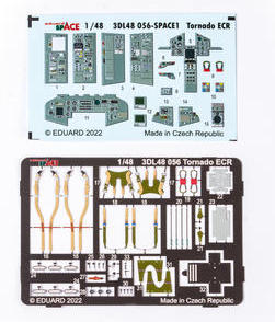 Eduard ED3DL48056 1:48 Panavia Tornado ECR SPACE 3D Decal & PE Set