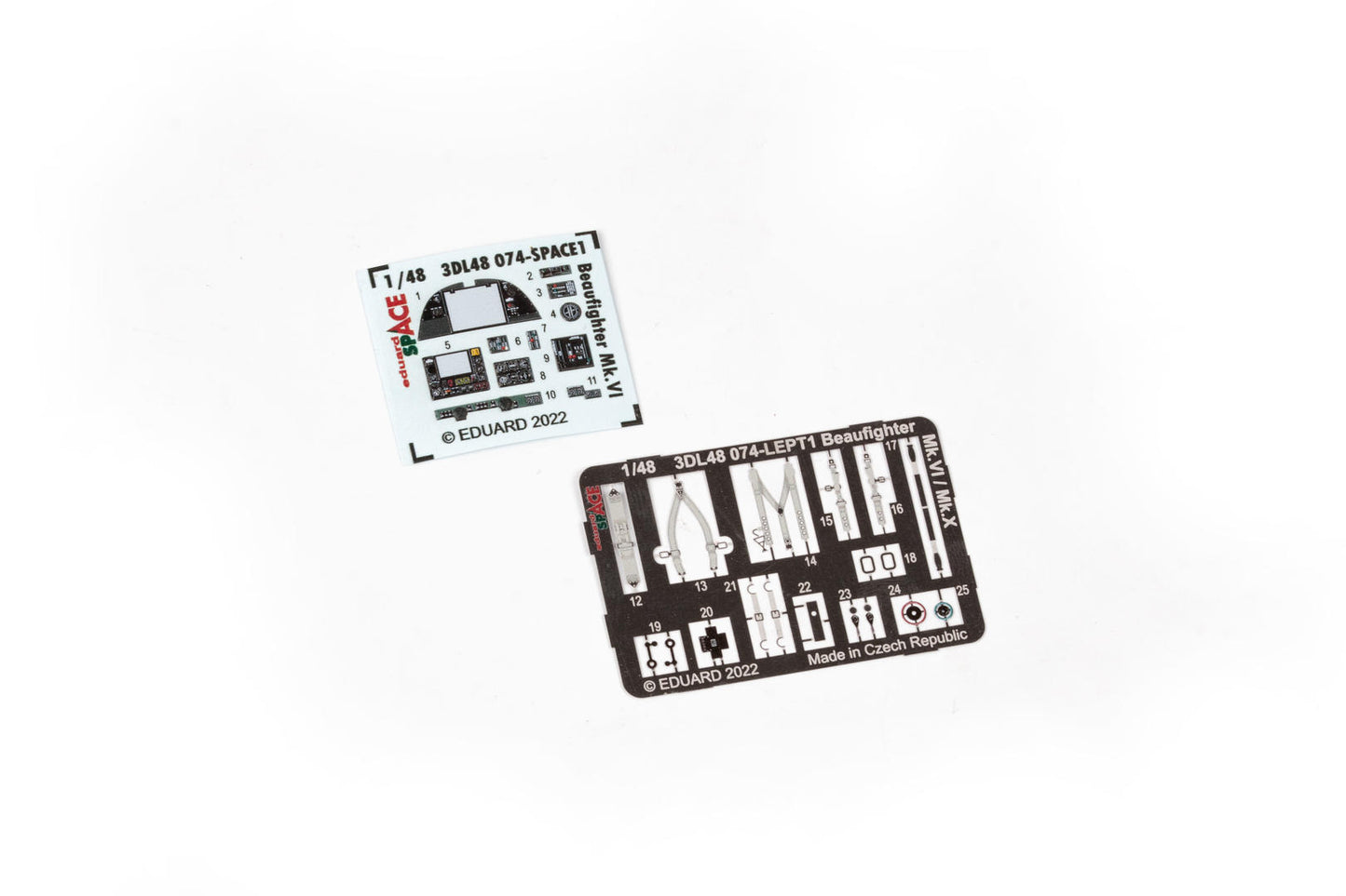 Eduard ED3DL48074 1:48 Bristol Beaufighter Mk.VI SPACE set