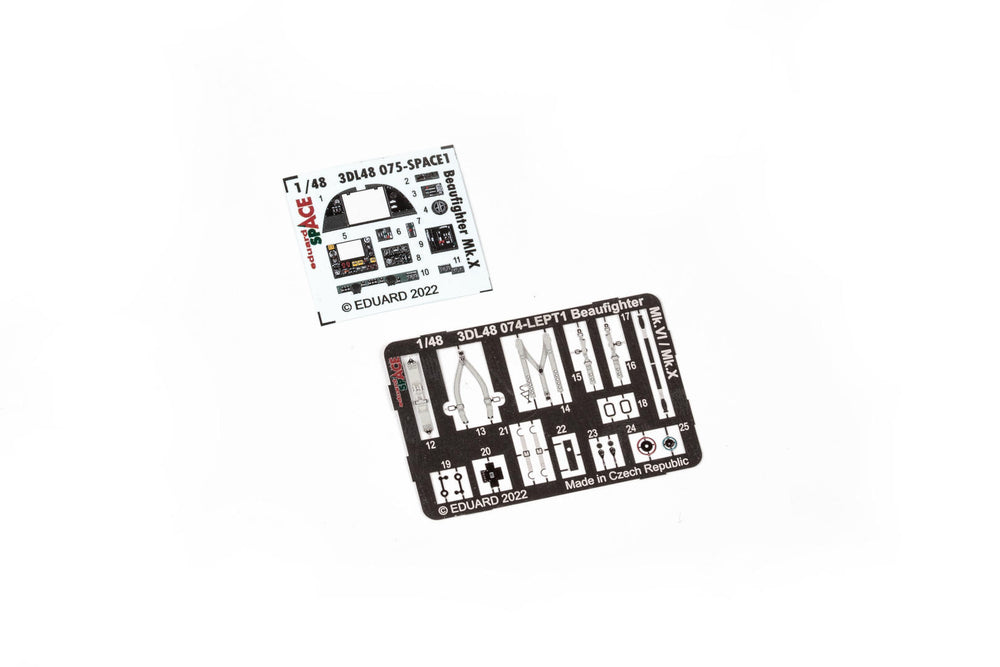 Eduard ED3DL48075 1:48 Bristol Beaufighter Mk.X SPACE set