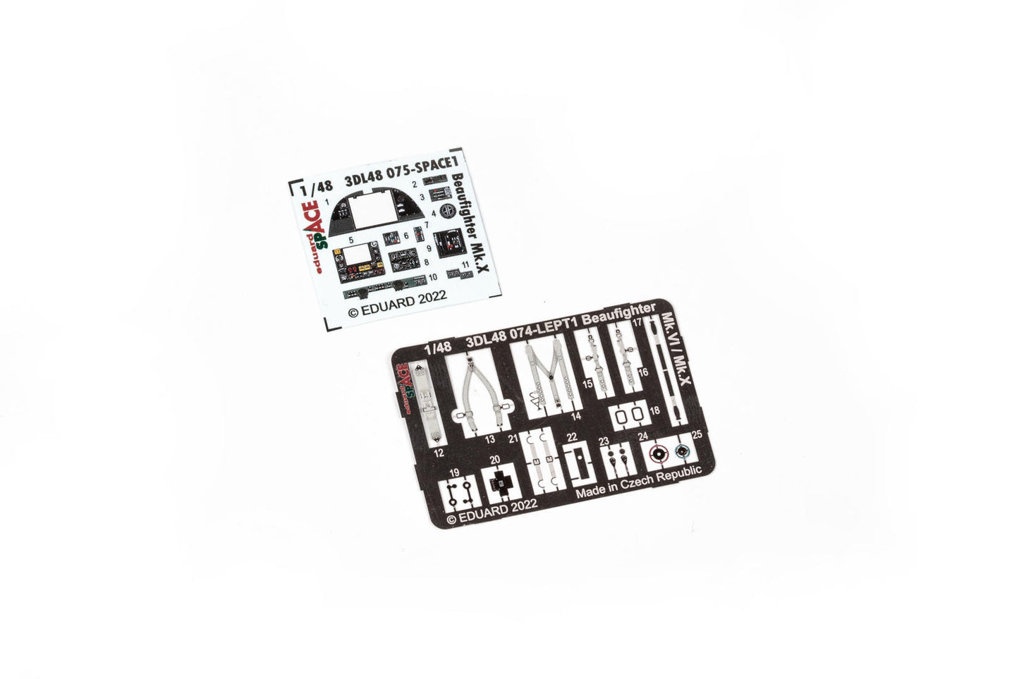 Eduard ED3DL48075 1:48 Bristol Beaufighter Mk.X SPACE set