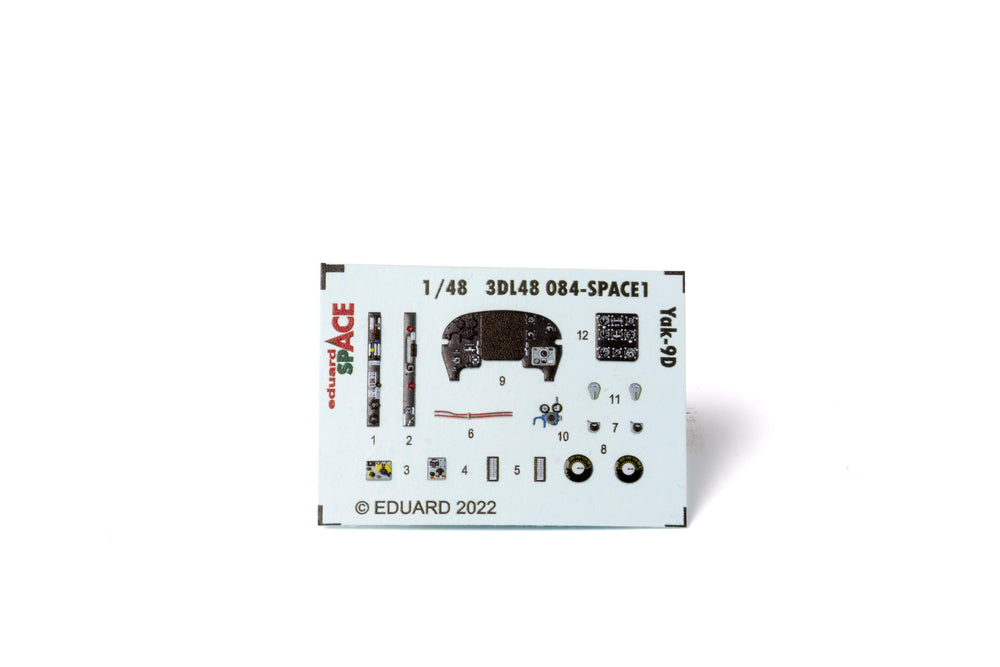 Eduard ED3DL48084 1:48 Yakovlev Yak-9D SPACE set