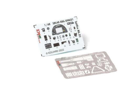 Eduard ED3DL48086 1:48 Supermarine Spitfire Mk.XII SPACE set