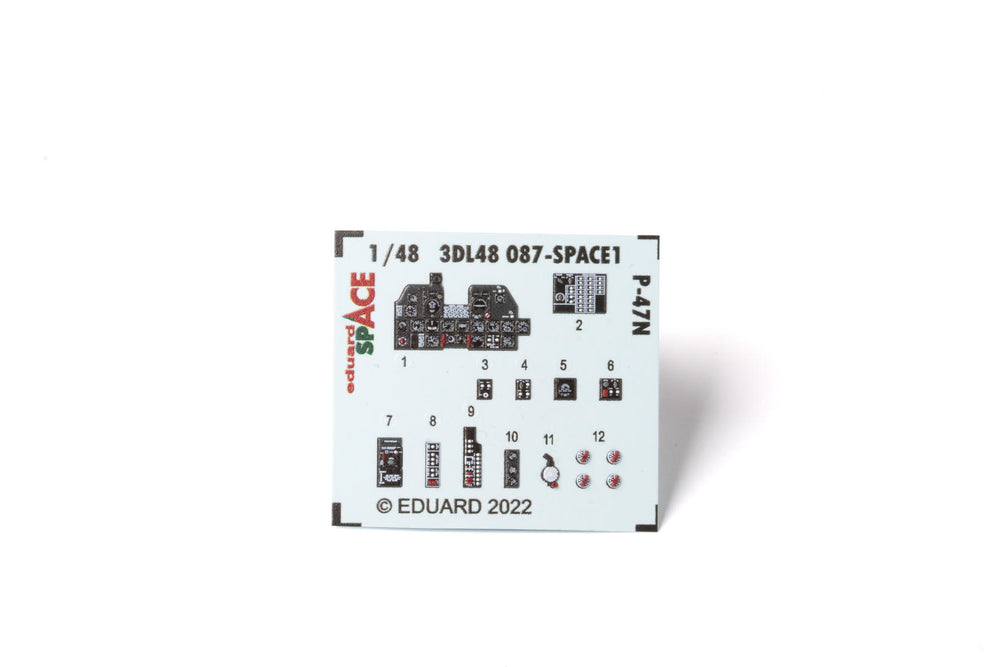 Eduard ED3DL48087 1:48 Republic P-47N Thunderbolt SPACE set