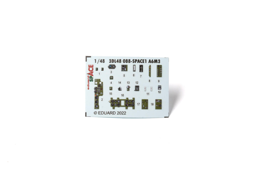 Eduard ED3DL48088 1:48 Mitsubishi A6M3 Zero SPACE set