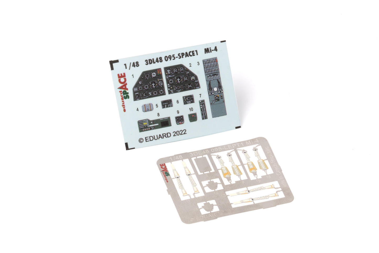 Eduard ED3DL48095 1:48 Mil Mi-4 SPACE set