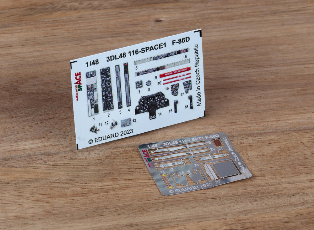 Eduard ED3DL48116 1:48 North-American F-86D Sabre SPACE