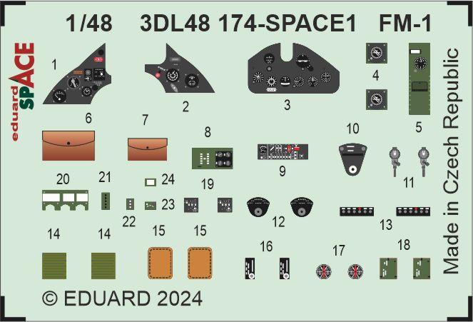 Eduard ED3DL48174 1:48 General-Motors FM-1 Wildcat