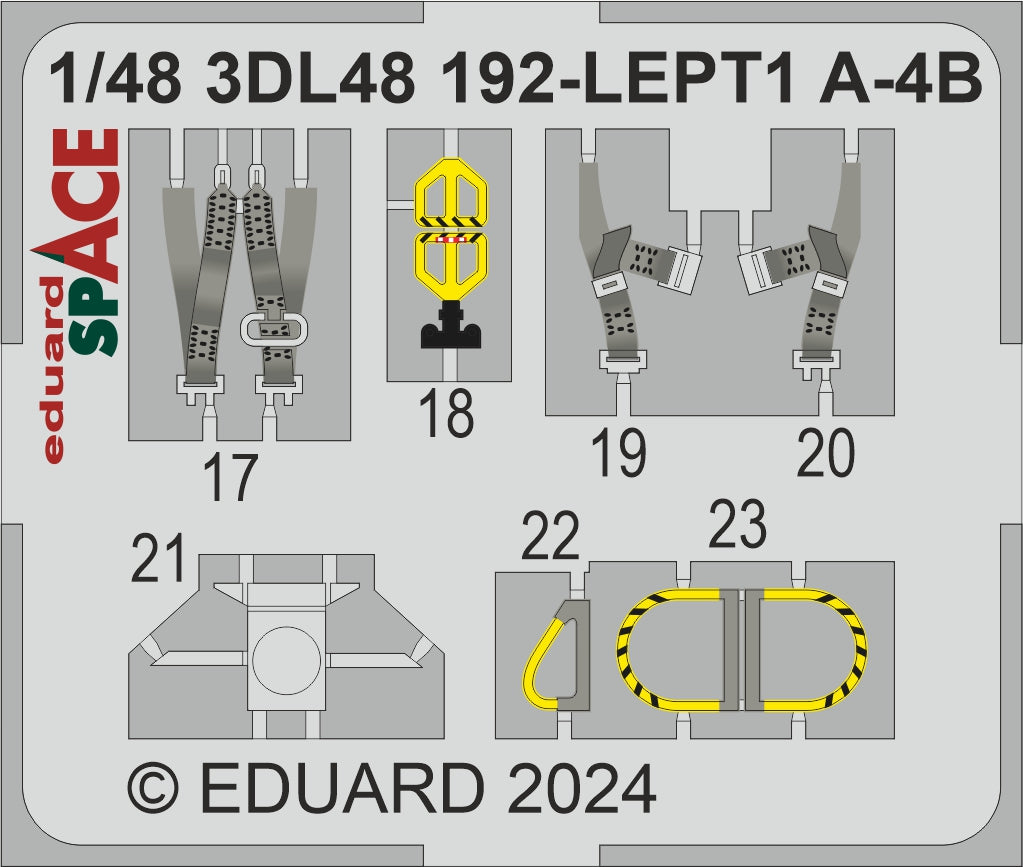 Eduard ED3DL48192 1:48 Douglas A-4B Skyhawk