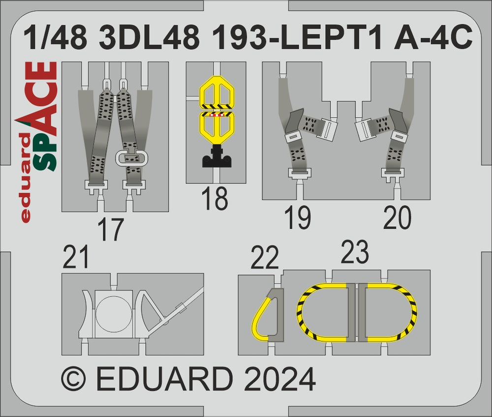 Eduard ED3DL48193 1:48 Douglas A-4C Skyhawk