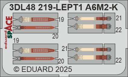 Eduard ED3DL48219 1:48 Mitsubishi A6M2-K Zero SPACE set