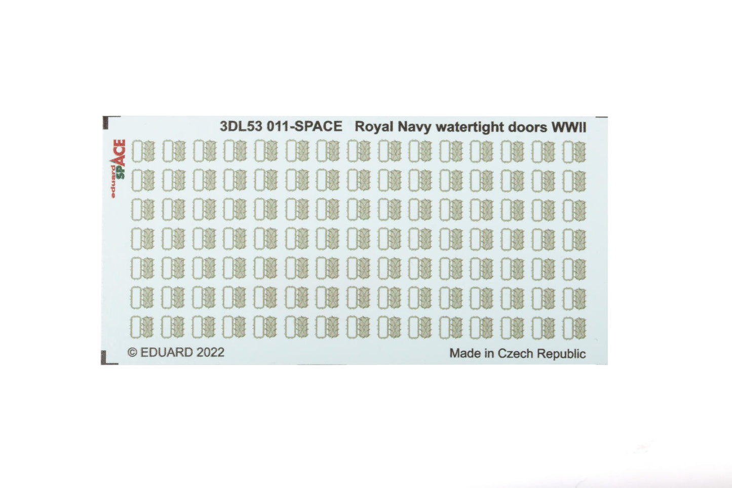 Eduard ED3DL53011 1:350 Royal Navy watertight doors WWII SPACE set