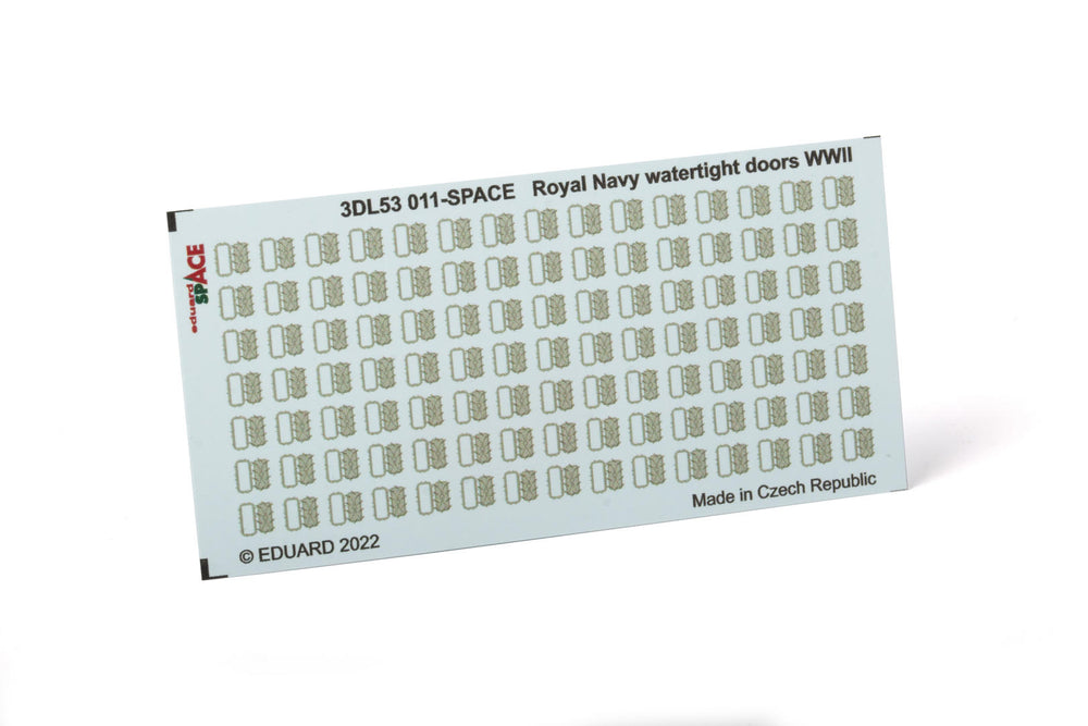 Eduard ED3DL53011 1:350 Royal Navy watertight doors WWII SPACE set
