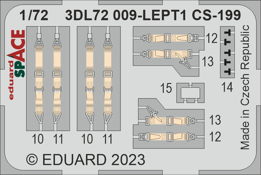 Eduard ED3DL72009 1:72 Avia CS-199 SPACE set