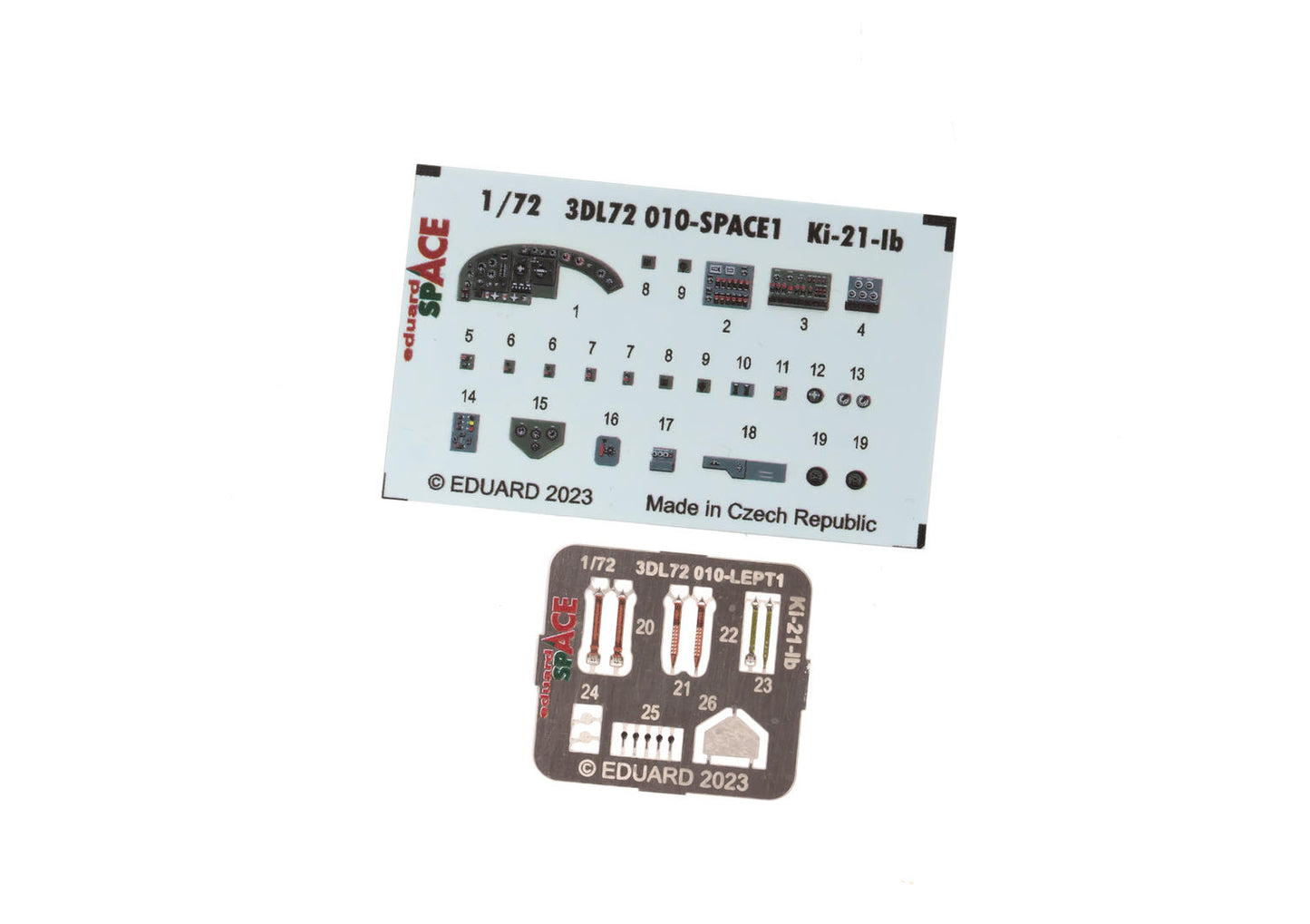 Eduard ED3DL72010 1:72 Mitsubishi Ki-21-ib 'Sally' SPACE set