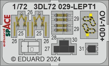 Eduard ED3DL72029 1:72 North-American/Rockwell OV-10D+ Bronco